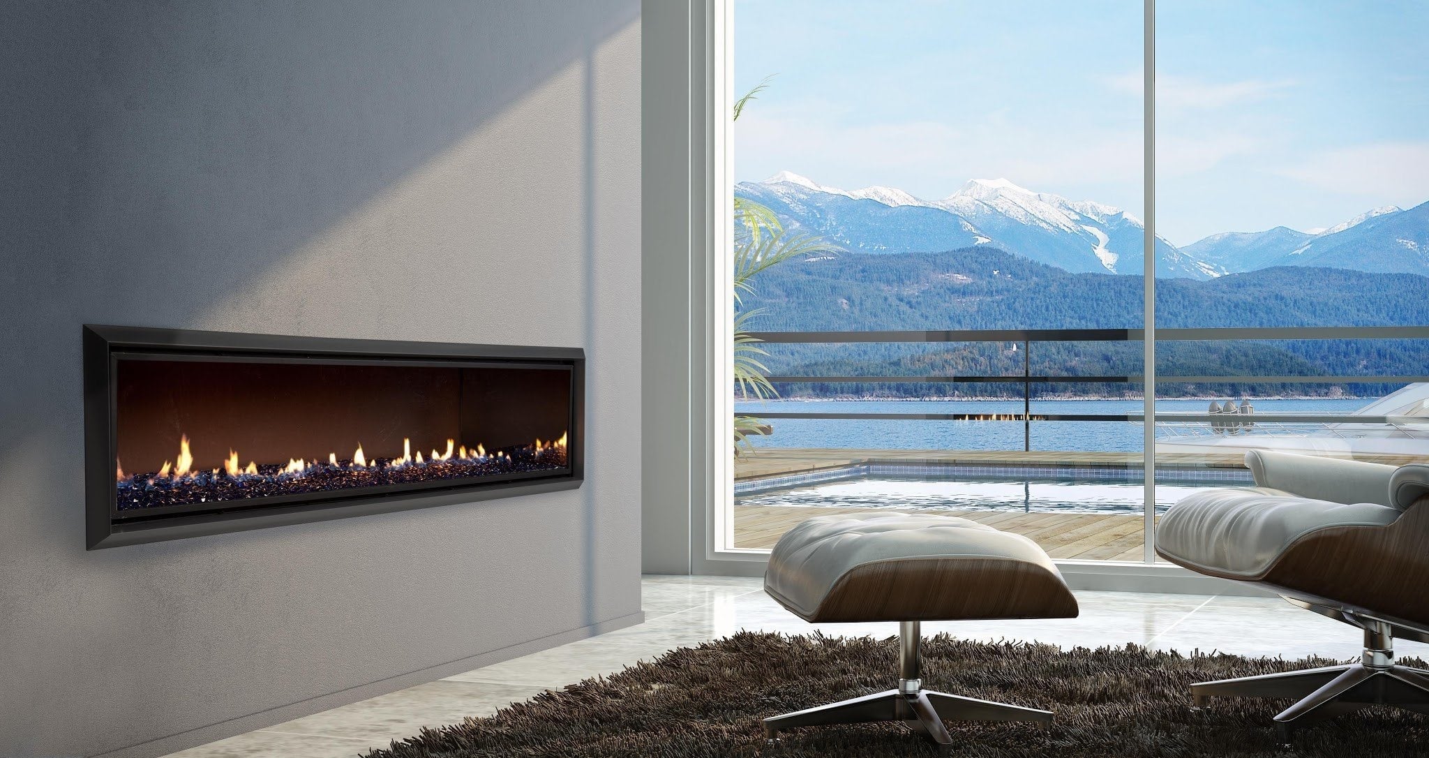 Clearance Sale - Ambe Linear Deep 72 Electric Fireplace - Image 4