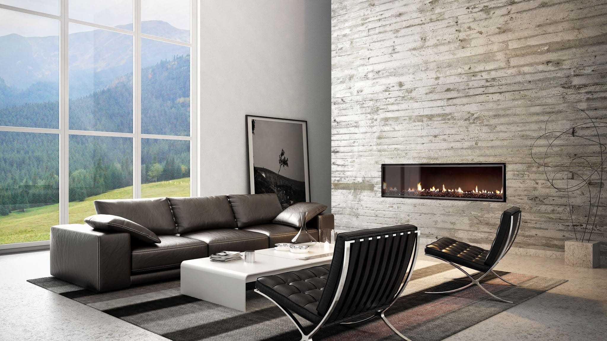 Clearance Sale - Ambe Linear Deep 72 Electric Fireplace - Image 5