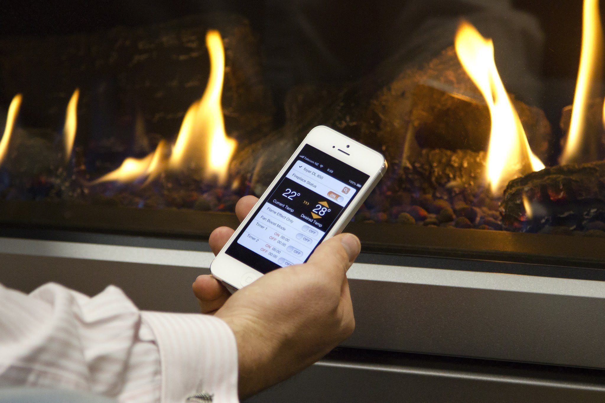 Clearance Sale - Ambe Linear Deep 72 Electric Fireplace - Image 8