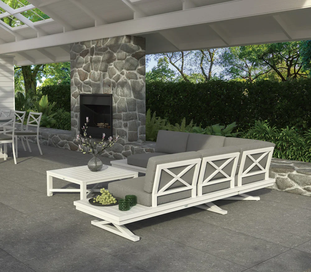 Clearance Sale - Shelta Bridgeport 3 Piece Platform Corner Modular Setting - Image 5