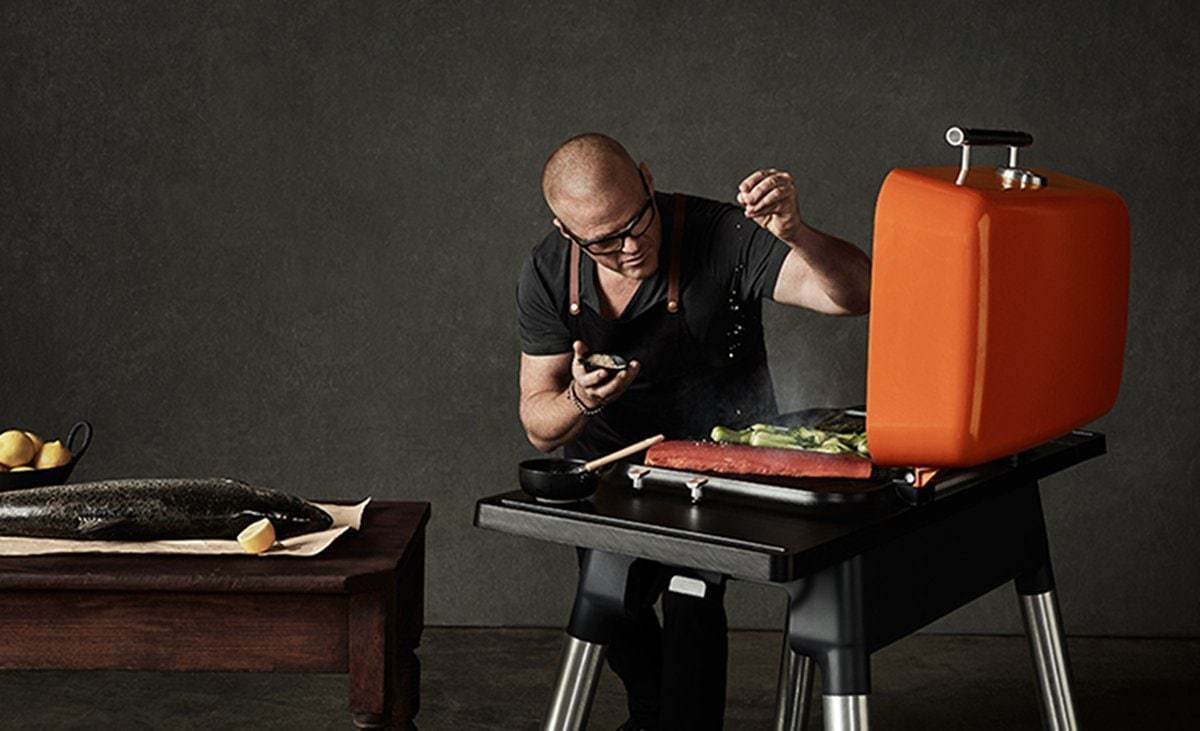 Everdure by Heston Blumenthal Furnace Gas BBQ Black - Image 5
