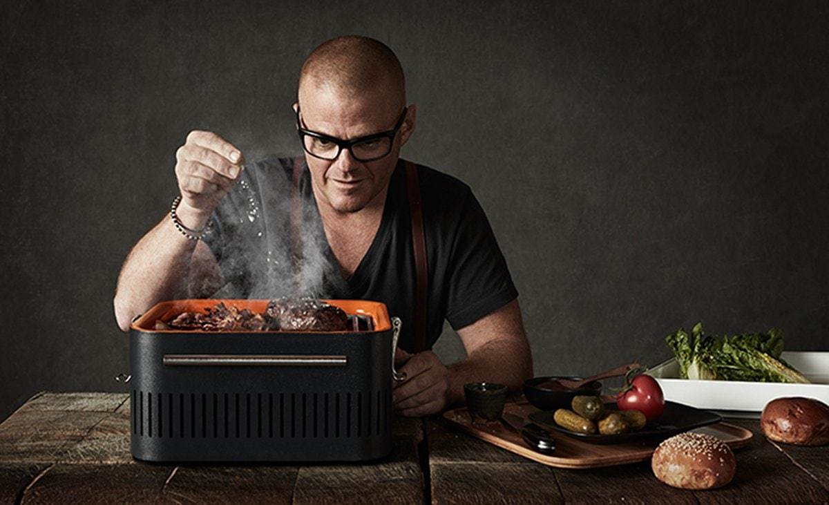 Everdure by Heston Blumenthal Cube Charcoal BBQ Graphite - Image 4