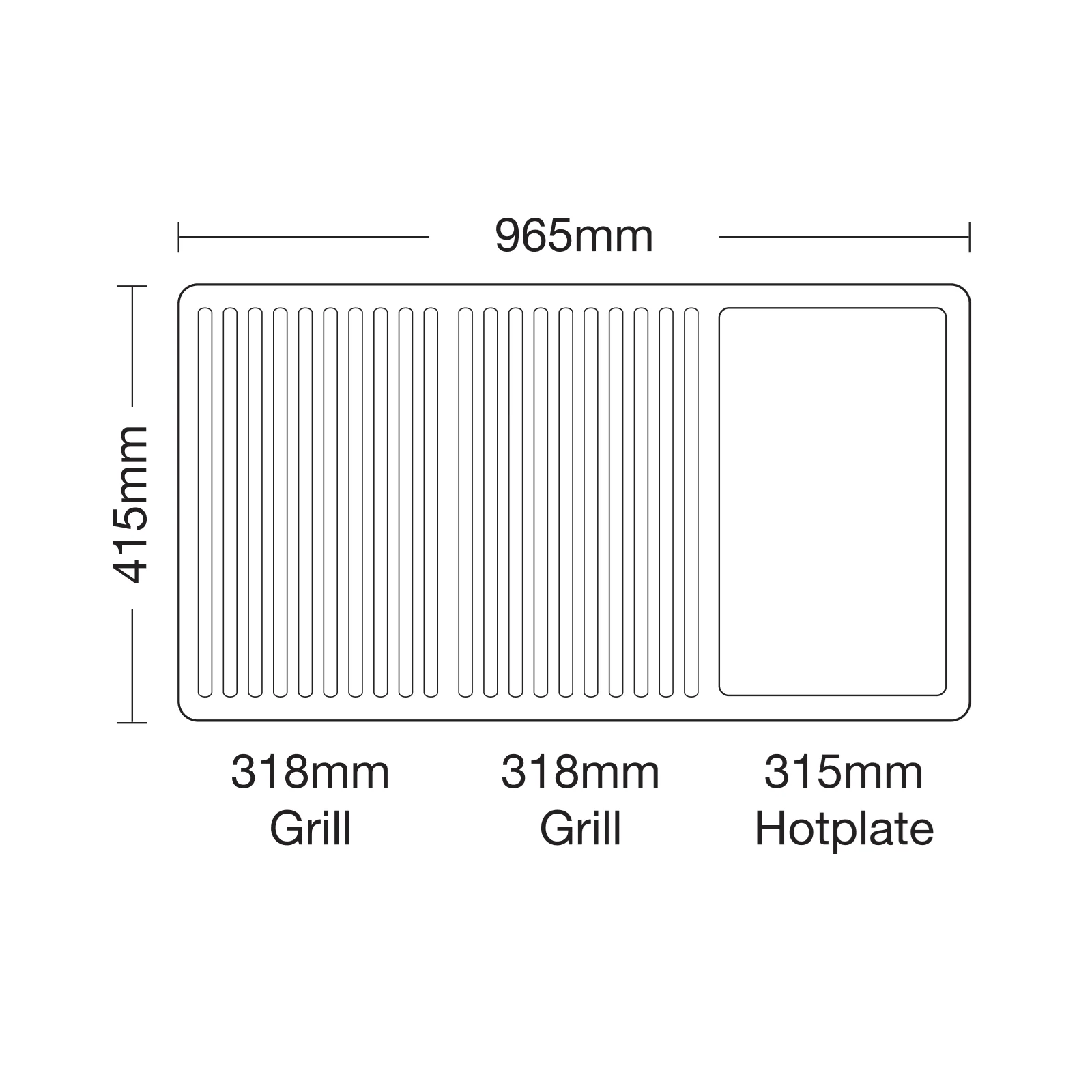 Gasmate Nova MK2 6 Burner Gas BBQ With Side Burner - Image 7