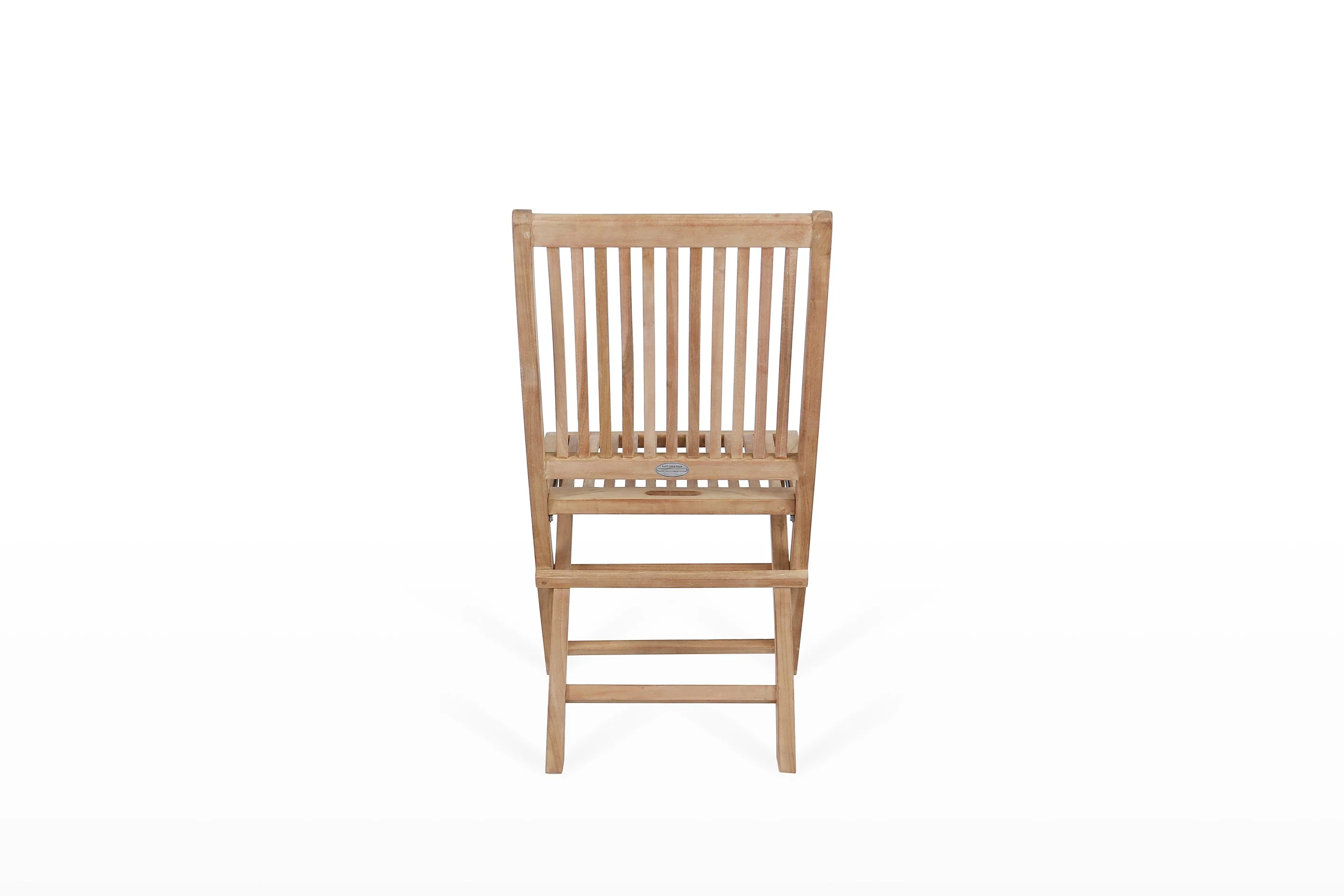 East India Madeira Folding Chair - Image 3