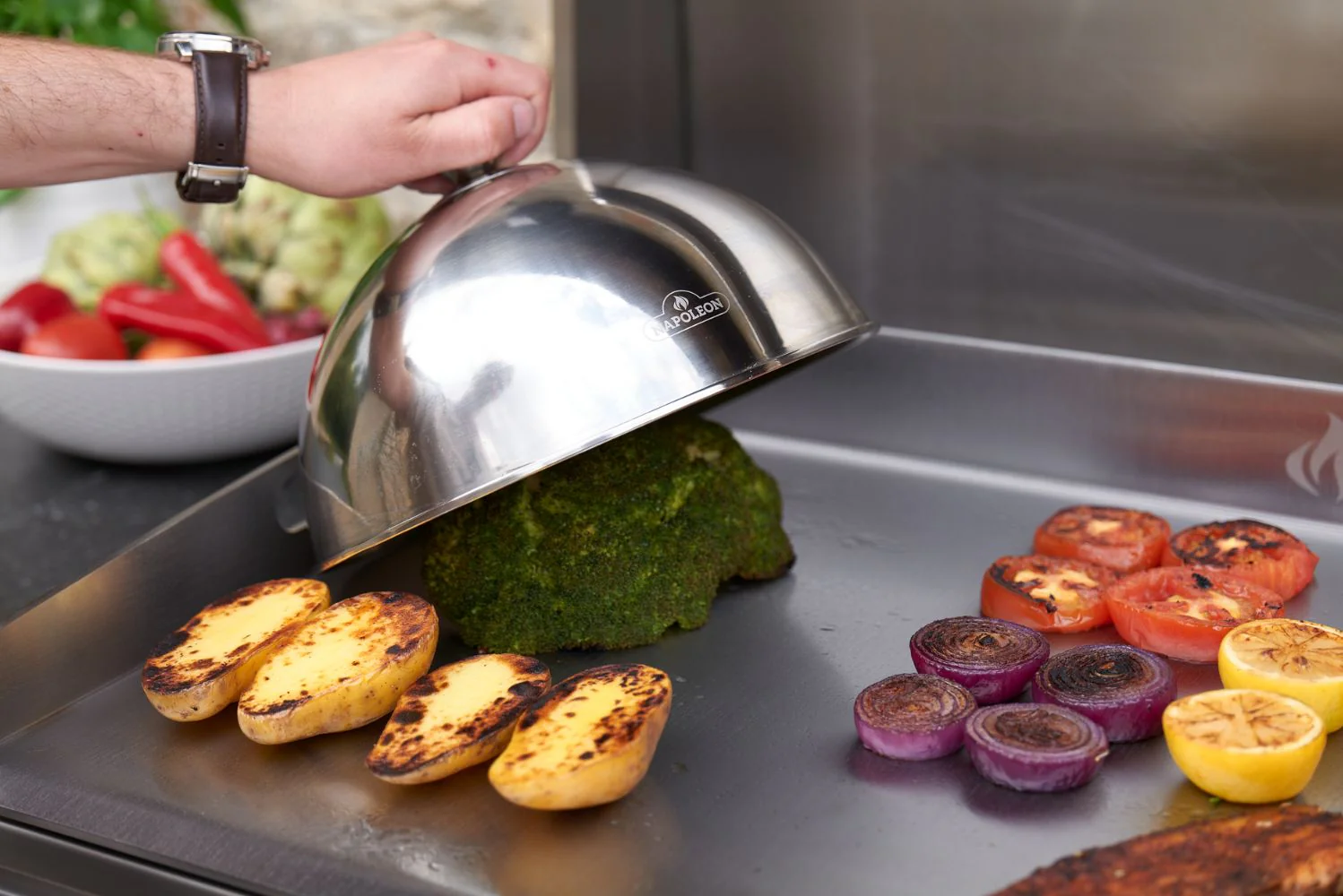Napoleon Built-In 700 Series 32 Plancha Griddle BBQ - Image 9