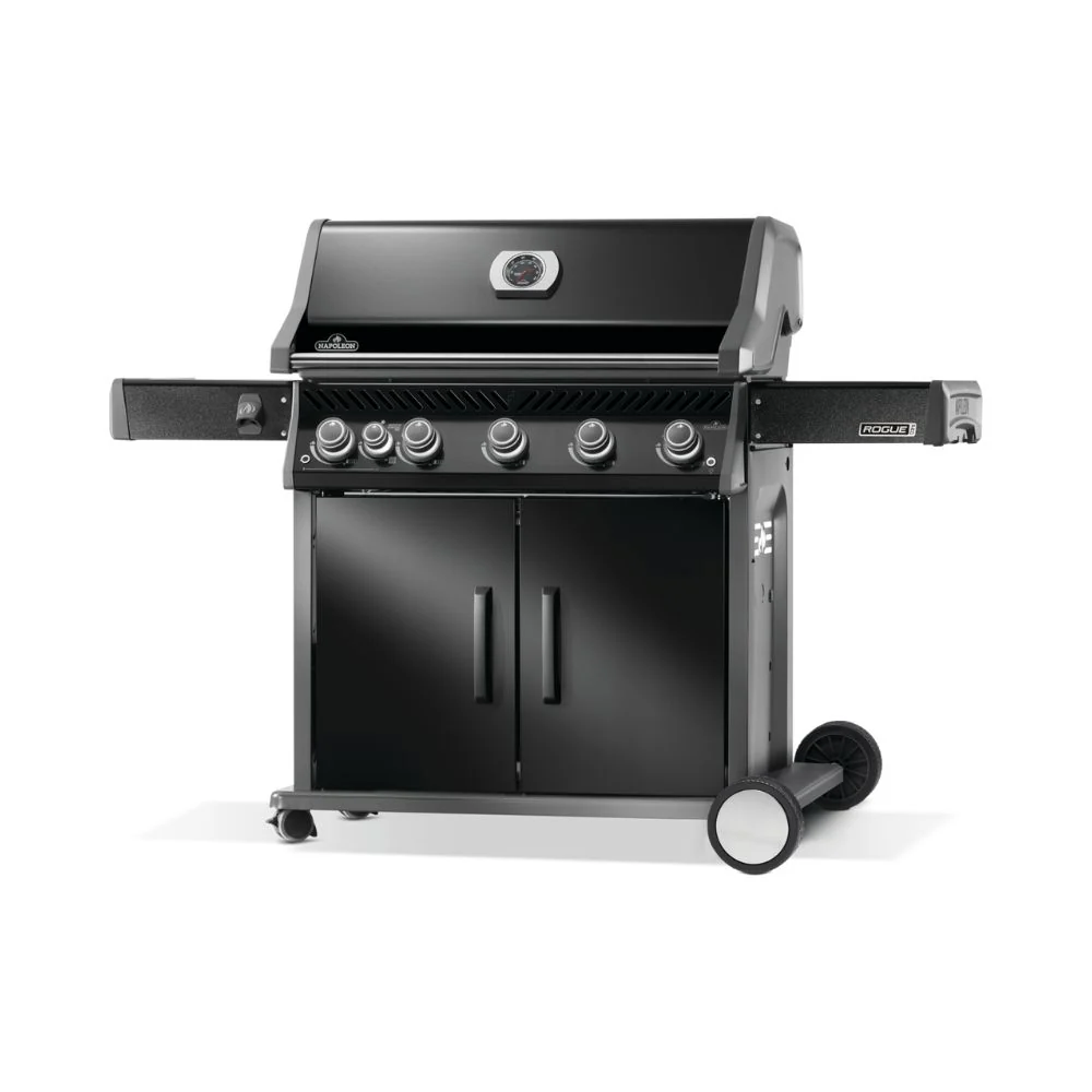 Napoleon Rogue Pro 625 Black 5 Burner BBQ with Infrared Sizzle Sideburner - Image 3