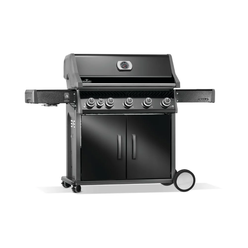 Napoleon Rogue Pro 625 Black 5 Burner BBQ with Infrared Sizzle Sideburner - Image 4