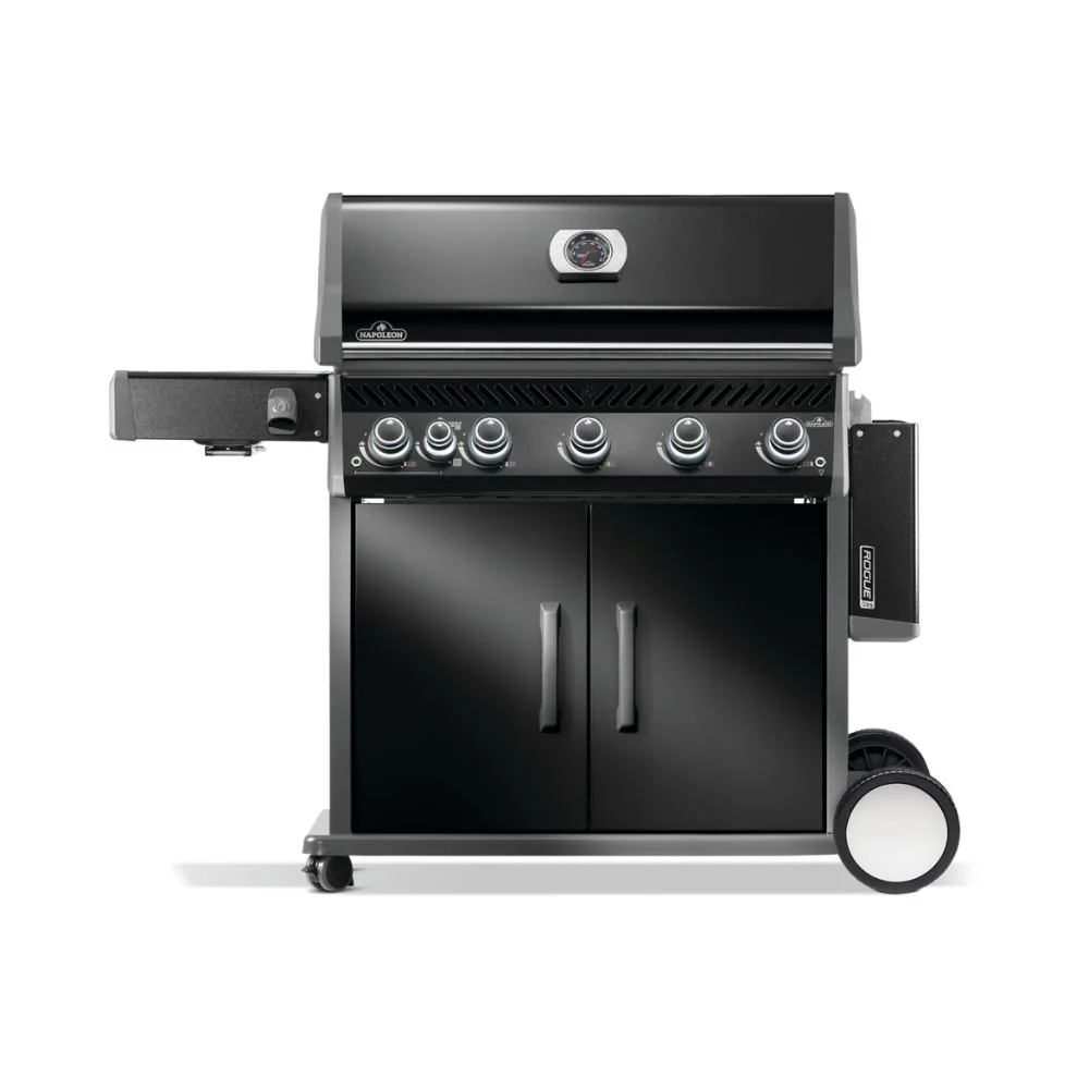 Napoleon Rogue Pro 625 Black 5 Burner BBQ with Infrared Sizzle Sideburner - Image 5