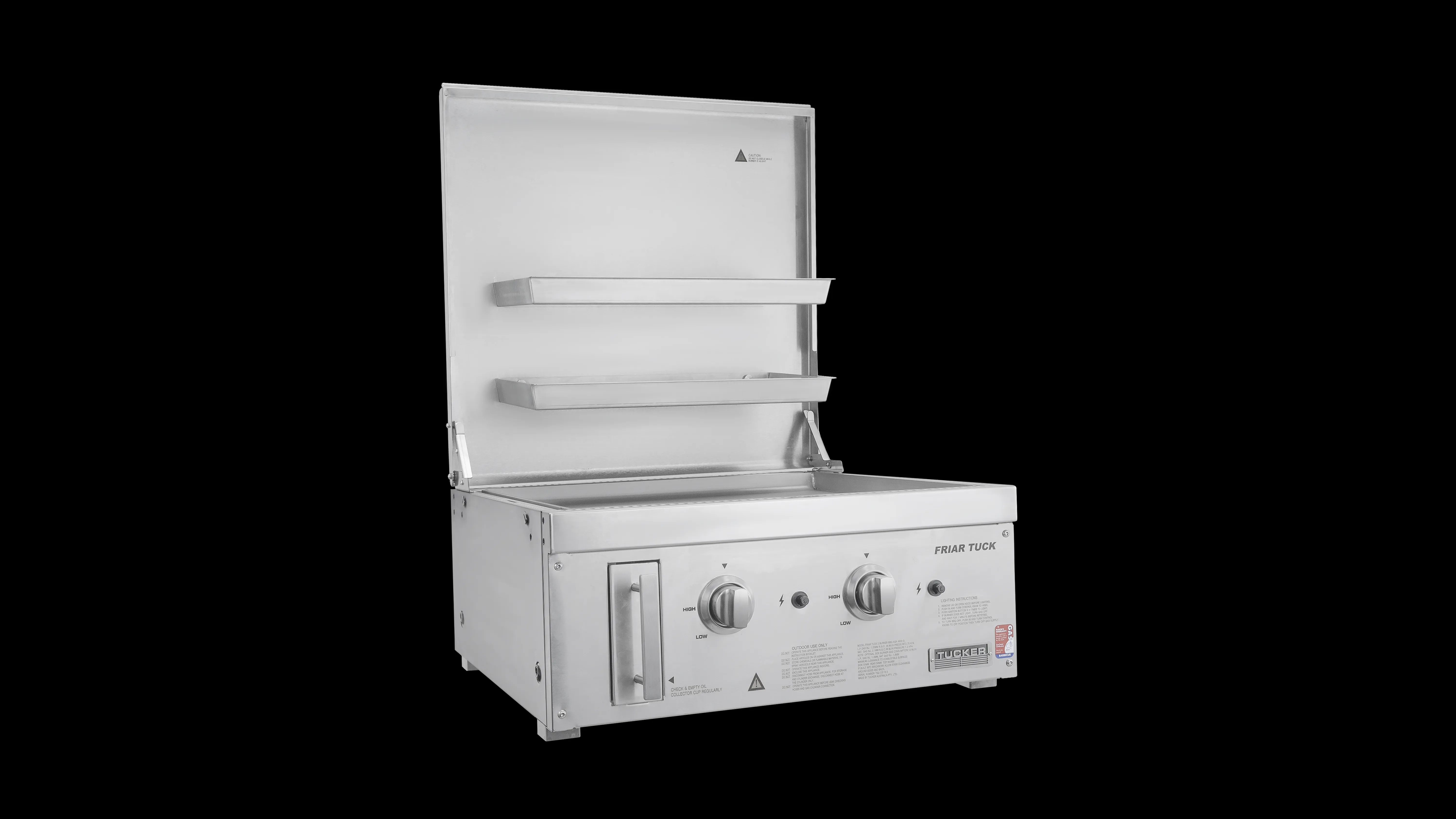 Tucker 2 Burner Friar Tuck Built In - Image 4