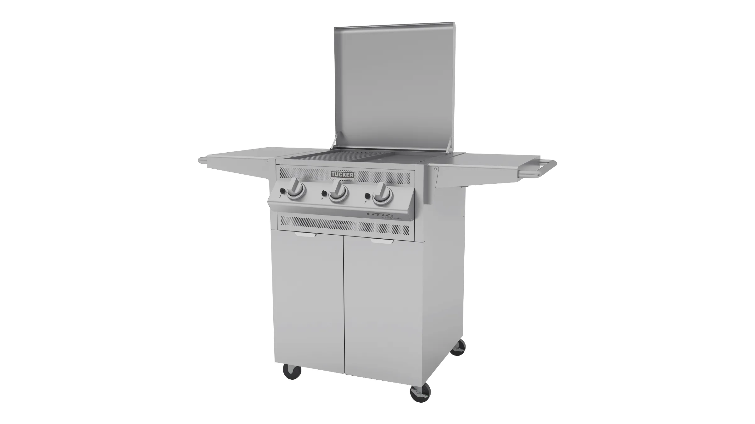 Tucker 3 Burner GTR BBQ with Hinged Lid - Image 4